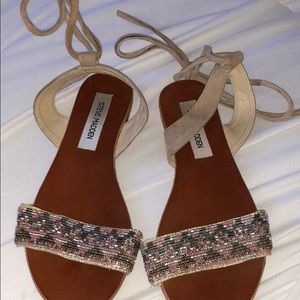 Beaded sandals